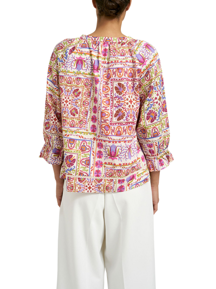 Smith & Soul V-Neck Boho Top, Multi - view 2, Multi