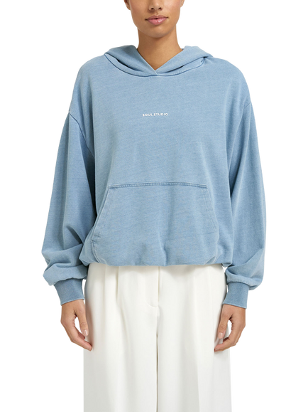 Smith & Soul Soul Studio Oversized Hoodie, Denim, Denim