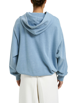 Smith & Soul Soul Studio Oversized Hoodie, Denim - view 2, Denim
