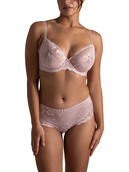 Dorina Perfect Lace Midi Knickers - view 2, Pink