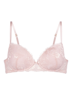 Dorina Perfect Lace Padded T-Shirt Bra - view 2, Pink