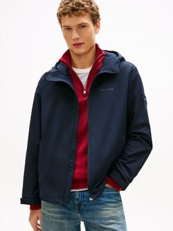 Tommy Hilfiger Hooded Tech Jacket, Navy, Navy
