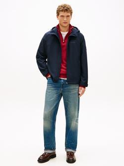 Tommy Hilfiger Hooded Tech Jacket, Navy - view 2, Navy