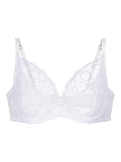 Dorina Perfect Lace Full Cup Bra - view 2, White