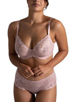Dorina Perfect Lace Full Cup Bra, Pink