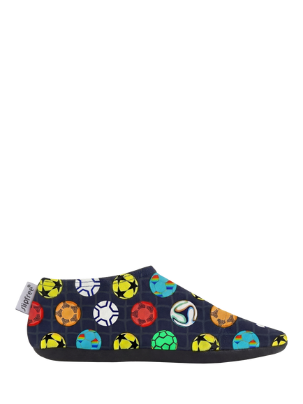 Slipfree Kids' Yamal Soft Sole Non-Slip Swim Shoes, Navy Multi, Navy Multi
