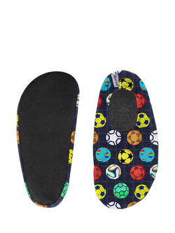Slipfree Kids' Yamal Soft Sole Non-Slip Swim Shoes, Navy Multi - view 2, Navy Multi