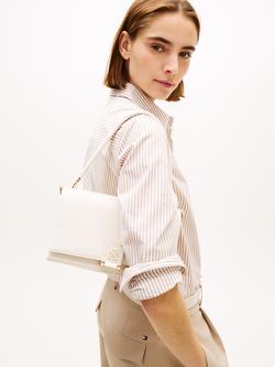 Tommy Hilfiger Pebble Grain Crossbody Bag, Ivory - view 2, Ivory