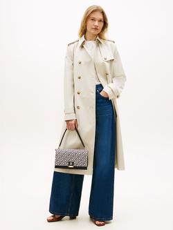 Tommy Hilfiger Monogram Jacquard Crossbody Bag, Navy Blue - view 2, Navy Blue