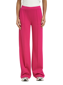 Smith & Soul Pull On Jersey Interlock Trousers, Fuchsia, Fuchsia