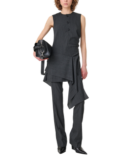 IRO Klea Asymmetric Dress, Grey, Grey