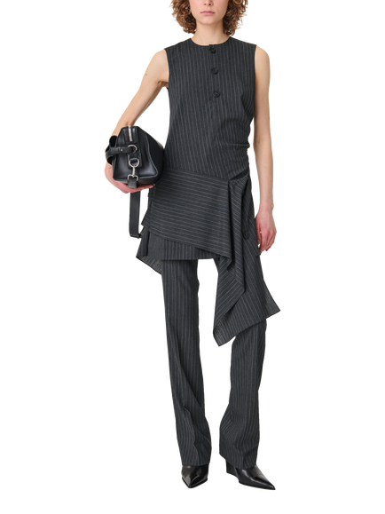 IRO Klea Asymmetric Dress, Grey, Grey