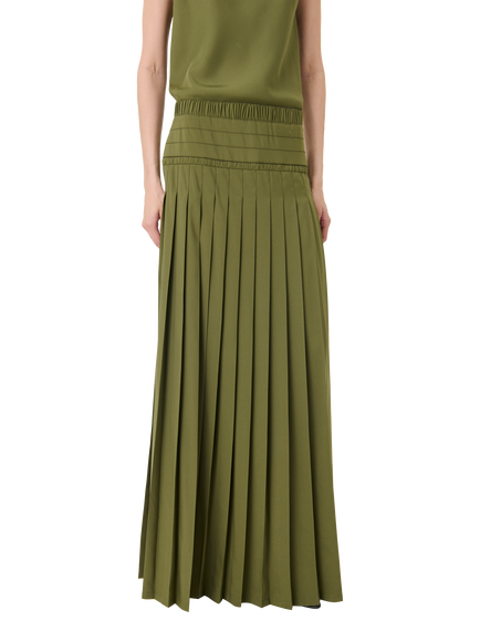 IRO Althea Pleat Maxi Skirt, Green, Green