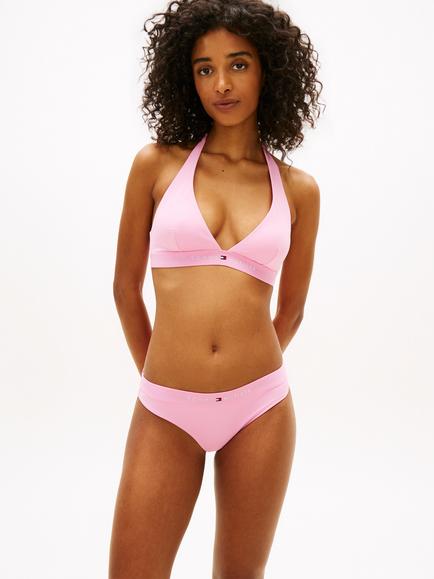Tommy Hilfiger Logo Waistband Classic Bikini Bottoms, Pink, Pink