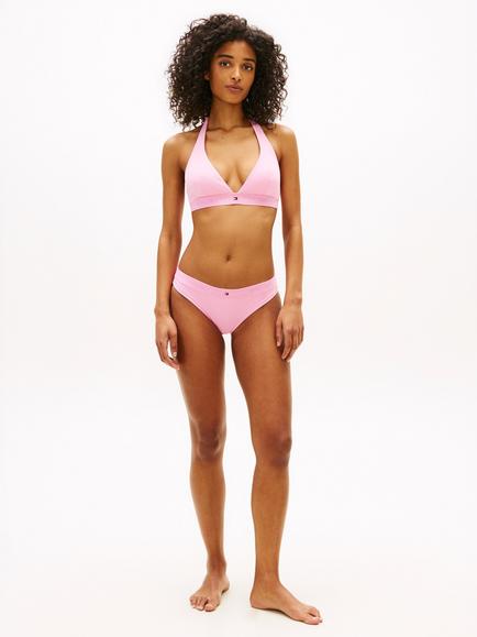 Tommy Hilfiger Logo Waistband Classic Bikini Bottoms, Pink - view 2, Pink