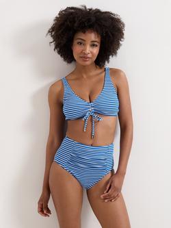 Phase Eight Stripe Bikini Top, Cobalt, Cobalt