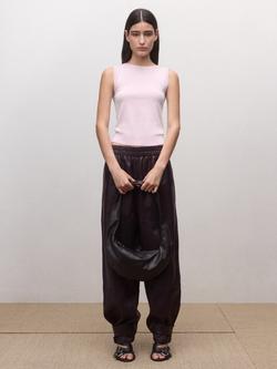 Mango Sleeveless Pure Wool Top, Pink, Pink