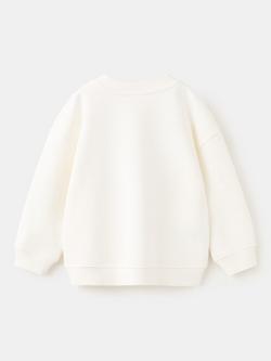 Mango Kids' East Coast Print Sweatshirt, Off White - view 2, Off White