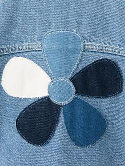 Mango Kids' Denim Jacket, Mid Denim - view 2, Mid Denim