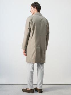 Mango Double Breasted Trench Coat, Taupe - view 2, Taupe