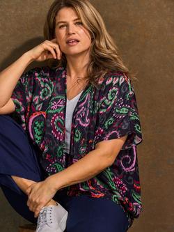 Live Unlimited Paisley Sheer Cover Up, Multi, Multi