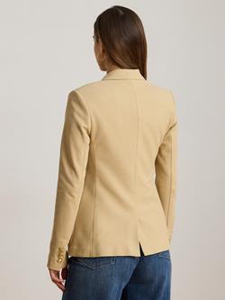 Lauren Ralph Lauren Anfisa Slim Fit Jacquard Blazer, Birch Tan - view 2, Birch Tan