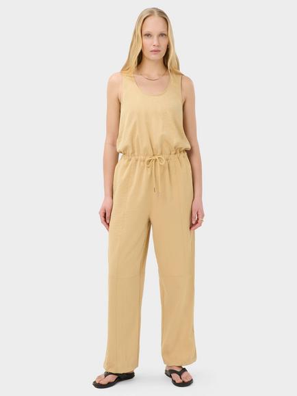 Sweaty Betty Quinn Relaxed Fit Jumpsuit, Beige, Beige