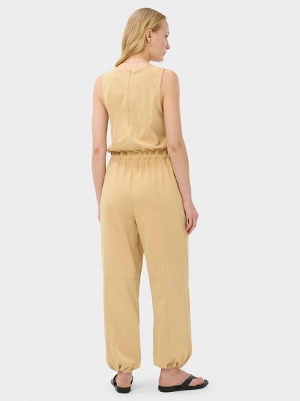 Sweaty Betty Quinn Relaxed Fit Jumpsuit, Beige - view 2, Beige