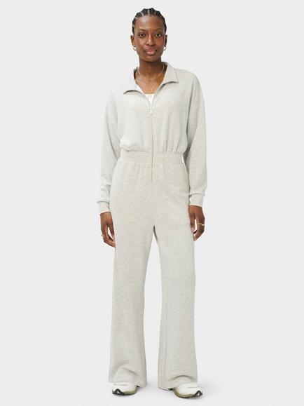 Sweaty Betty Sand Wash CloudWeight Jumpsuit, Light Grey, Light Grey