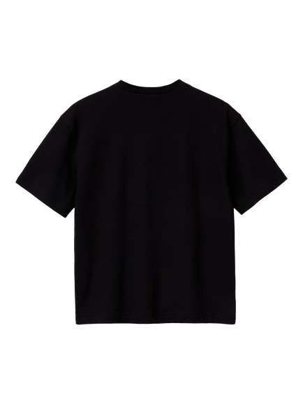 Benetton Kids' Short Sleeve Graphic Print T-Shirt, Black - view 2, Black
