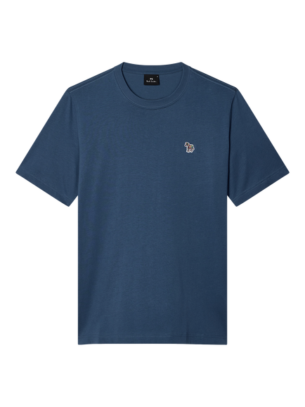 Paul Smith Regular Fit Zebra T-Shirt, Indigo, Indigo