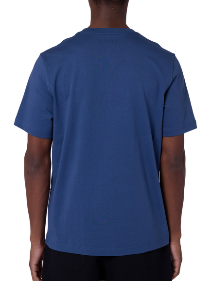 Paul Smith Cotton Cycle Print Regular Fit T-Shirt, Indigo - view 2, Indigo