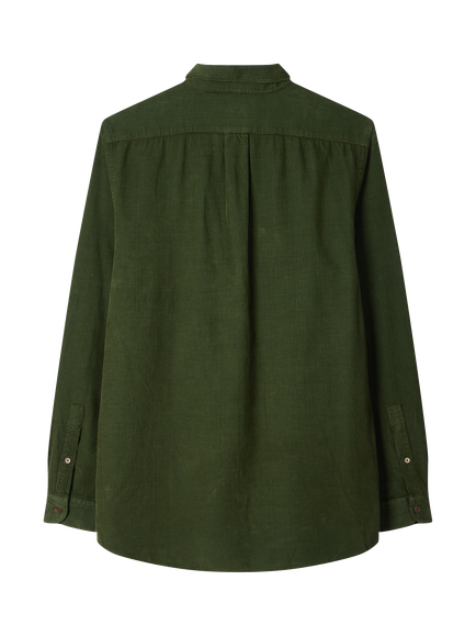 PS Paul Smith Cotton Regular Fit Shirt, Bottle Green - view 2, Bottle Green