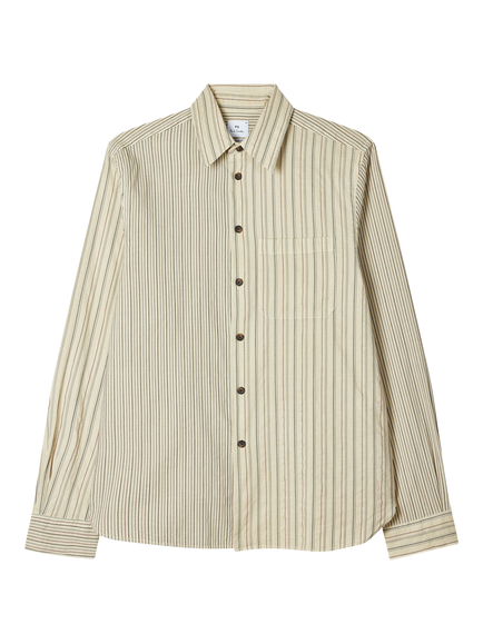 Paul Smith Pure Cotton Long Sleeve Shirt, Off White, Off White