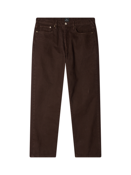 Paul Smith Relaxed Tapered Fit Jeans, Dark Brown, Dark Brown