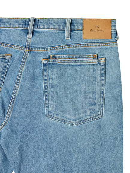 Paul Smith Relaxed Tapered Fit Jeans, Light Base 2 - view 2, Light Base 2
