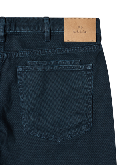 Paul Smith Relaxed Tapered Fit Jeans, Very Dark Navy - view 2, Very Dark Navy