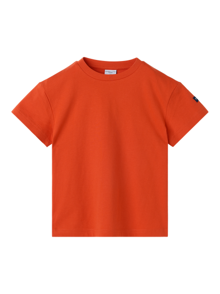 Polarn O. Pyret Kids' Plain T-Shirt, Orange, Orange