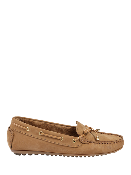 Jones Bootmaker Perri Leather Loafers, Cognac, Cognac