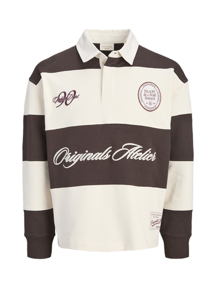 Jack & Jones Kids' Jorsal Rugby Top, Java, Java
