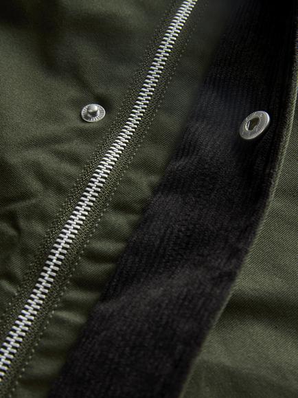 Jack & Jones Kids' Wolf Twill Worker Jacket, Canteen - view 2, Canteen