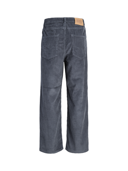 Jack & Jones Kids' Corduroy Wide Leg Trousers, Turbulence - view 2, Turbulence