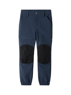 Polarn O. Pyret Kids' Outdoor Trousers, Indigo, Indigo