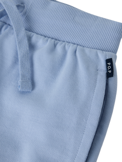 Polarn O. Pyret Kids' Drawstring Shorts, Blue - view 2, Blue