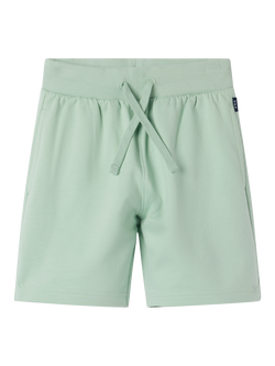 Polarn O. Pyret Kids' Plain Jogger Shorts, Green, Green