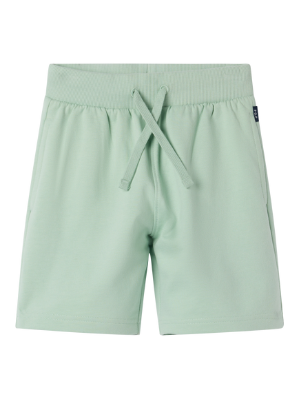 Polarn O. Pyret Kids' Plain Jogger Shorts, Green, Green