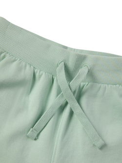 Polarn O. Pyret Kids' Plain Jogger Shorts, Green - view 2, Green
