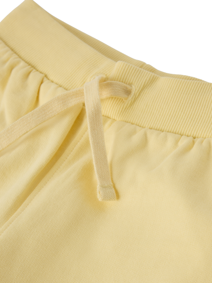 Polarn O. Pyret Kids' Drawstring Shorts, Yellow - view 2, Yellow