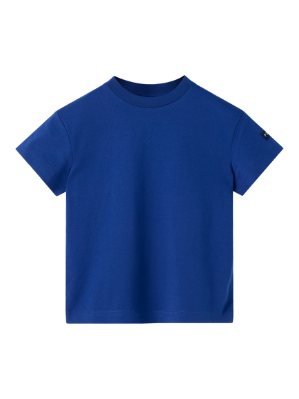 Polarn O. Pyret Kids' Plain T-Shirt, Blue, Blue