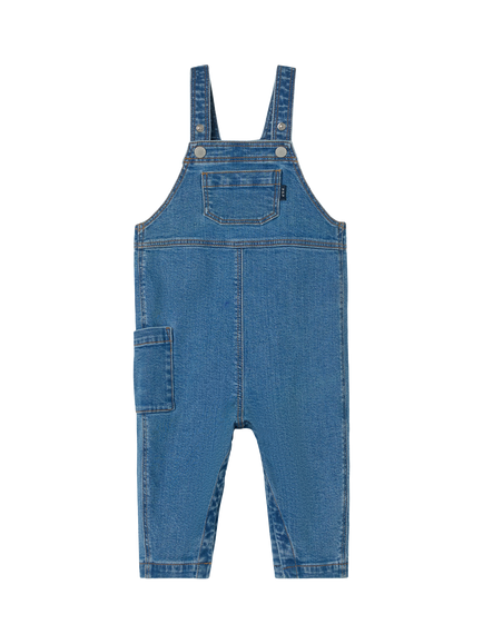 Polarn O. Pyret Kids' Dungarees, Light Denim, Light Denim